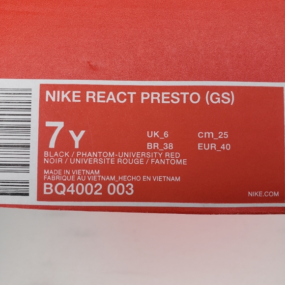 Nike React Presto - Picture 9 of 9